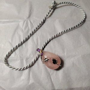 Rose Quartz & .925 Stunning Necklace